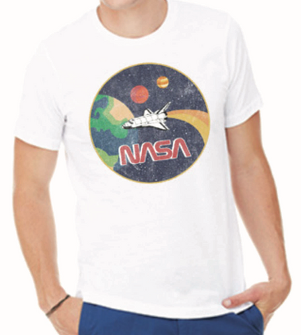 4th & Rose NASA Apollo White Tee