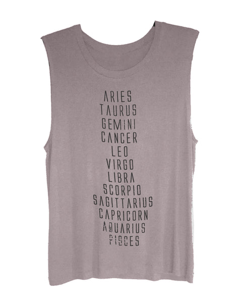 Horoscope Graphic Muscle T