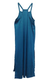 4th & Rose Side Slit Blue Tank Dress