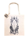 Bird Black Go Your Own Way Canvas Tote